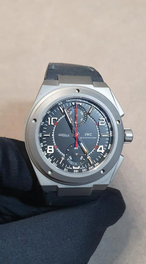IWC Ingenieur AMG Chronograph Automatik Titan Herrenuhr